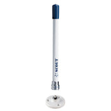 Scout 9" Stubby White VHF Antenna w/Quick Mount Includes 5M RG - 58, Mount Integrated Connector KS - 10 - Life Raft Professionals