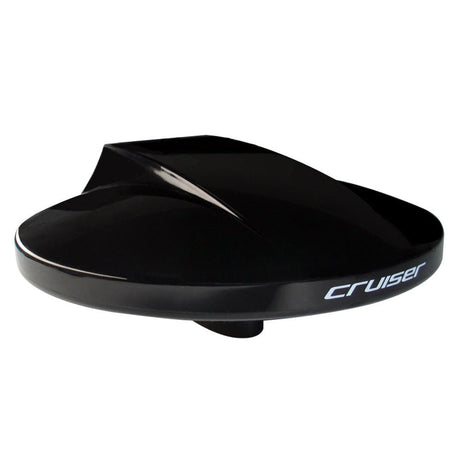 Scout Cruiser 10" Black TV Antenna Omnidirectional w/20M, 75 ohms, Cable - Life Raft Professionals