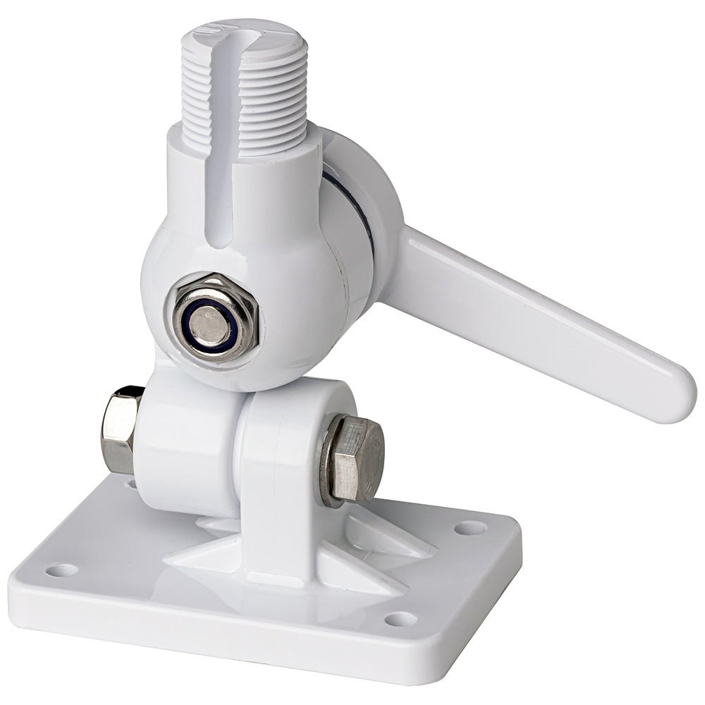 Scout Four - Way Nylon Ratchet Mount - White - Life Raft Professionals