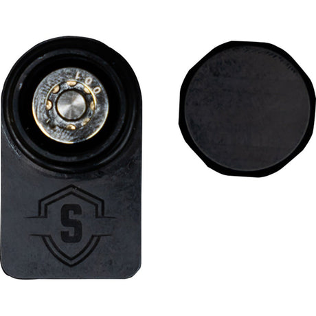 Secure Outdoors Elite Lock - Single - Minn Kota QRB - Black - Life Raft Professionals