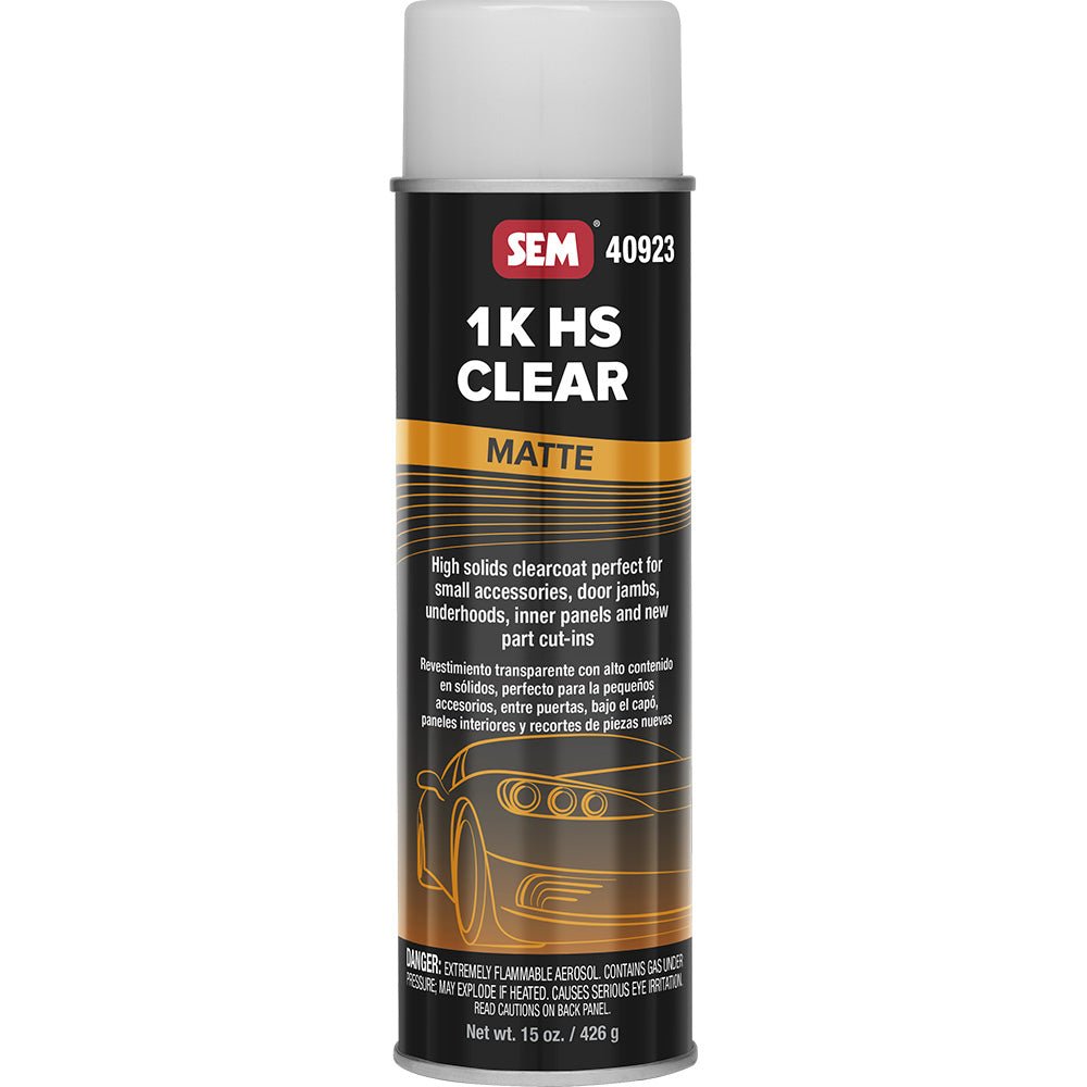 SEM 1K HS Clear - 20oz Aerosol Can - Matte Finish - Life Raft Professionals