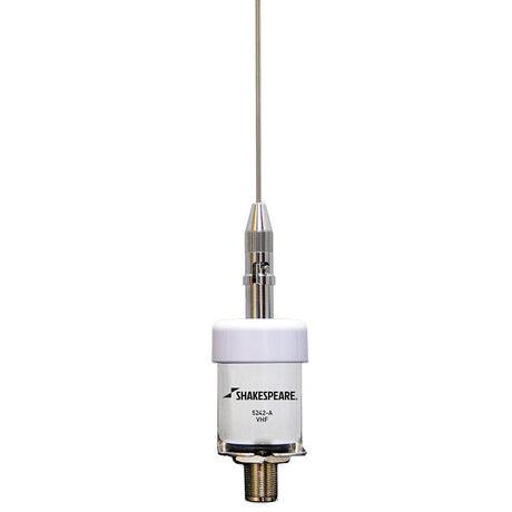 Shakespeare VHF 36in 5242 - A SS Whip Low Profile End - Fed Antenna - No Cable - Life Raft Professionals