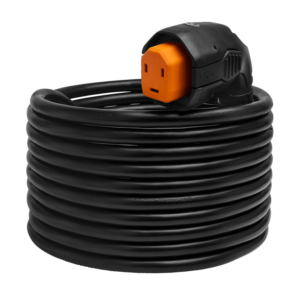 SmartPlug 30 AMP Angled RV Dual Configuration Cordset - 30' - Life Raft Professionals