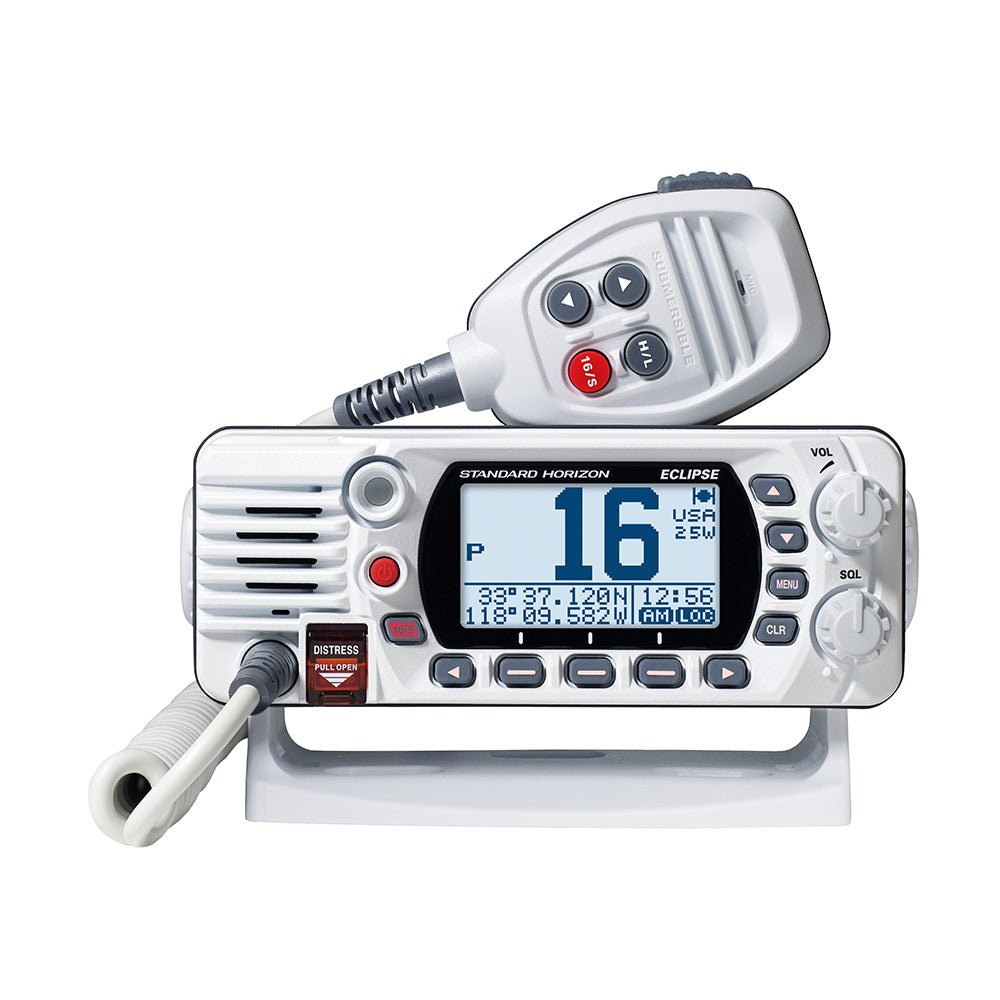 Standard Horizon GX1410GB Eclipse Series 25W Fixed Mount VHF/GPS - White - Life Raft Professionals