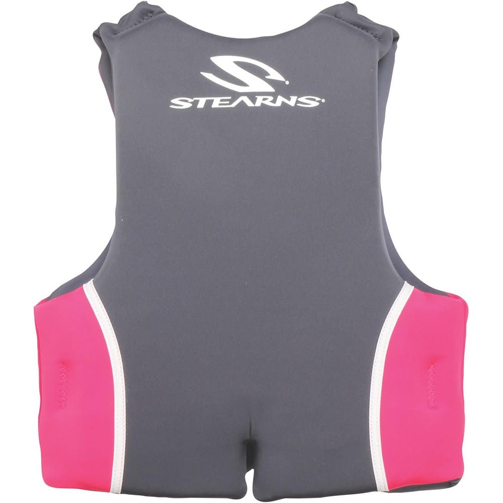 Stearns Youth Hydroprene Life Vest - Type III - Pink/Hot Pink - 50 - 90lbs - Life Raft Professionals