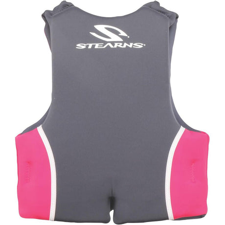 Stearns Youth Hydroprene Life Vest - Type III - Pink/Hot Pink - 50 - 90lbs - Life Raft Professionals