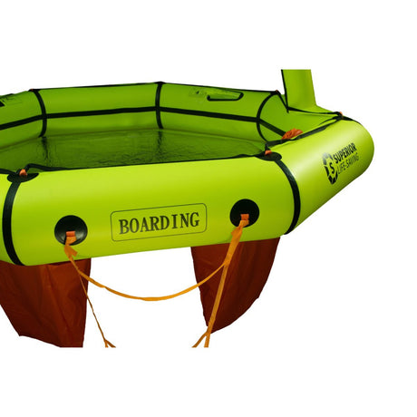 Superior HALO + Compact With Canopy Recreational Life Raft, 2-8 person - Life Raft Professionals