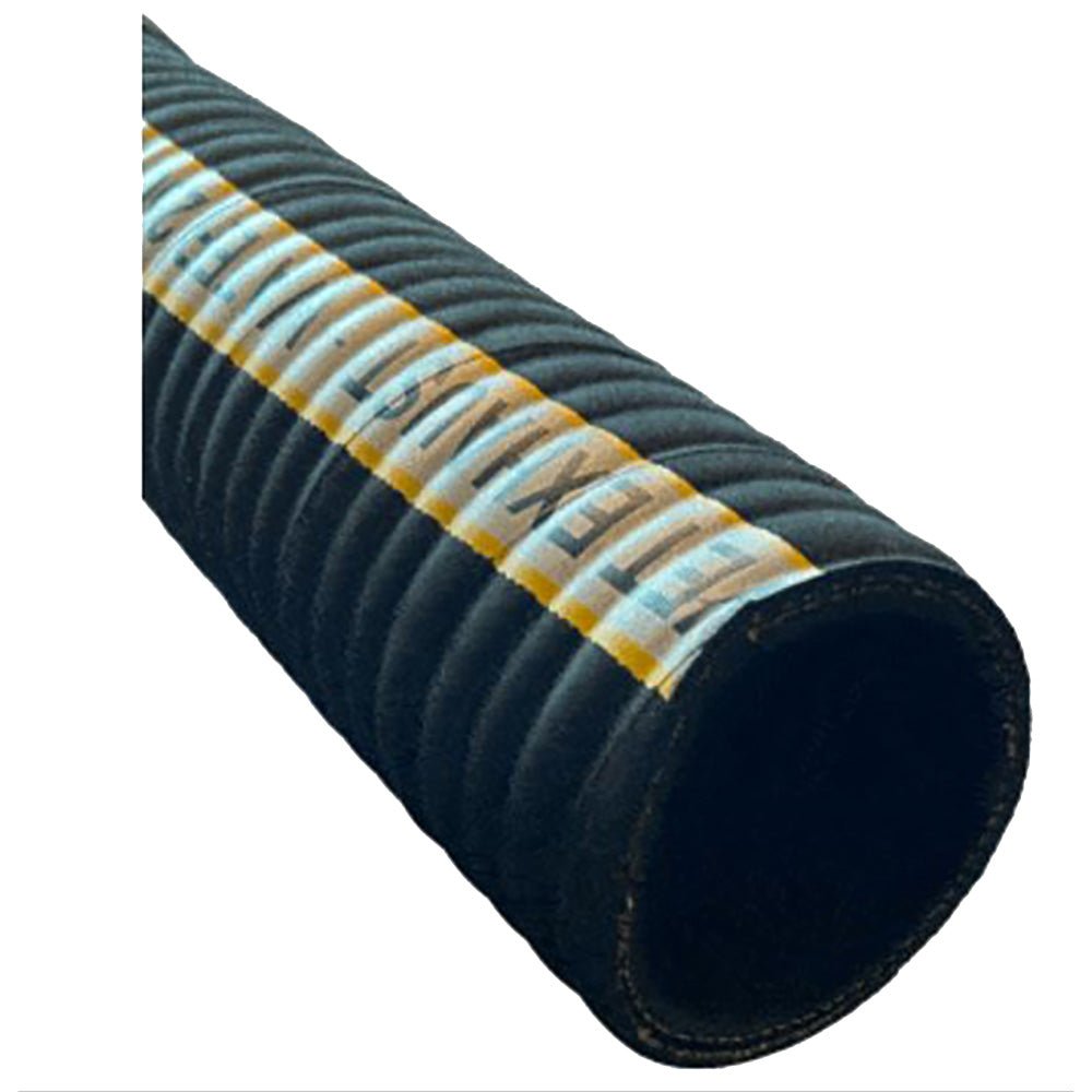 Trident Marine 1 - 1/2" Extra - Flex Corrugated Marine Wet Exhaust Hose - Sold by the Foot - Life Raft Professionals