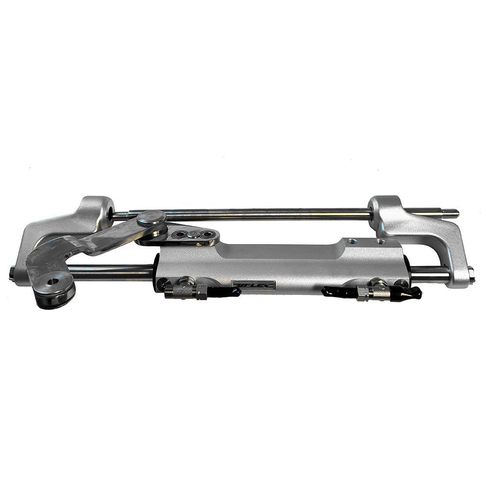 Uflex SilverSteer UC128TS High Performance Cylinder V3 - Angled Offset Link Arm - Life Raft Professionals