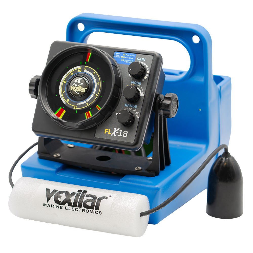 Vexilar FLX - 18 Genz Pack w/12 Degree Ice - Ducer DD - 100 - Life Raft Professionals