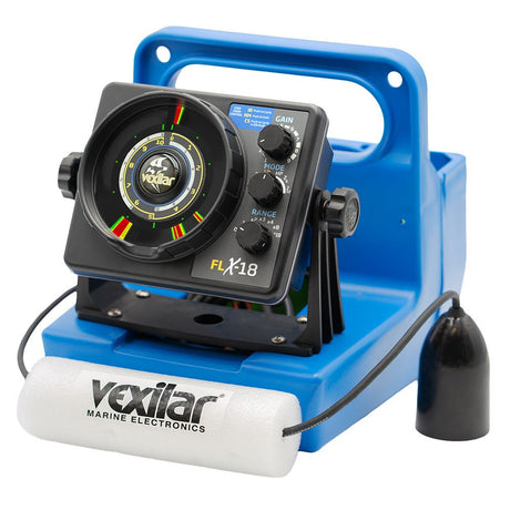 Vexilar FLX - 18 Genz Pack w/12 Degree Ice - Ducer DD - 100 - Life Raft Professionals