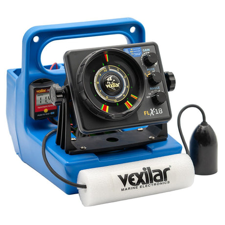Vexilar FLX - 18 Genz Pack w/12 Degree Ice - Ducer DD - 100 - Life Raft Professionals