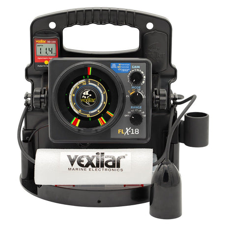 Vexilar FLX - 18 Pro Pack II Fishing System w/12 Degree Ice - Ducer DD - 100 - Life Raft Professionals