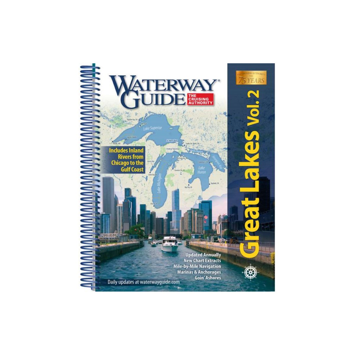 Waterway Guide Examples Waterway Guide Great Lakes V2 Western 2022 – Life Raft Professionals