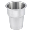 Whitecap Extra Large Stainless Steel Flush Cupholder - Life Raft Professionals