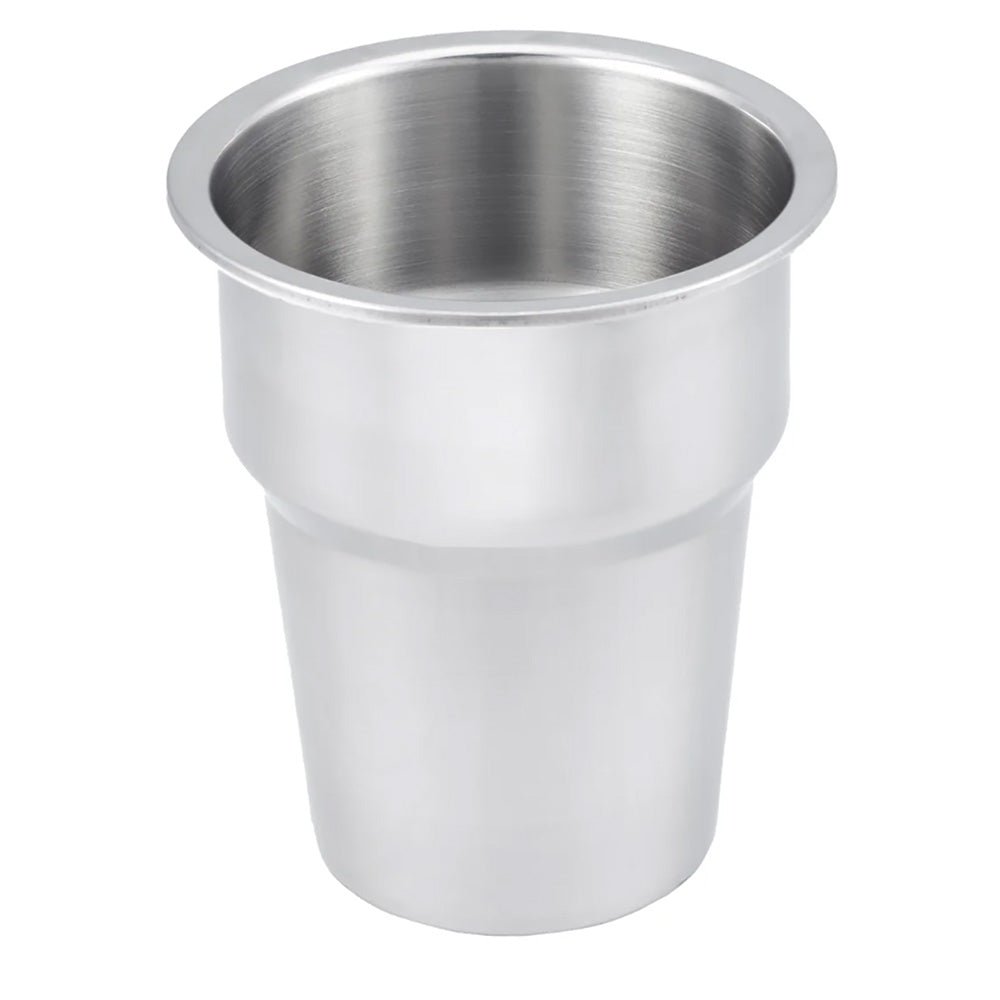Whitecap Extra Large Stainless Steel Flush Cupholder - Life Raft Professionals