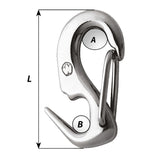 Wichard 5/16 Stainless Steel Sail Snap + - Life Raft Professionals