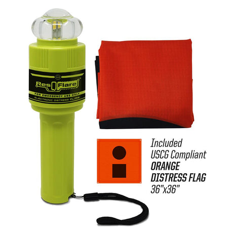 ACR ResQFlare Electronic Flare Flag [3966] - Life Raft Professionals