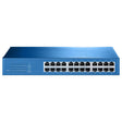 Aigean 24-Port Network Switch - Desk or Rack Mountable - 100-240VAC - 50/60Hz [NS-24] - Life Raft Professionals