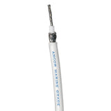 Ancor RG 8X White Tinned Coaxial Cable - 100 [151510] - Life Raft Professionals