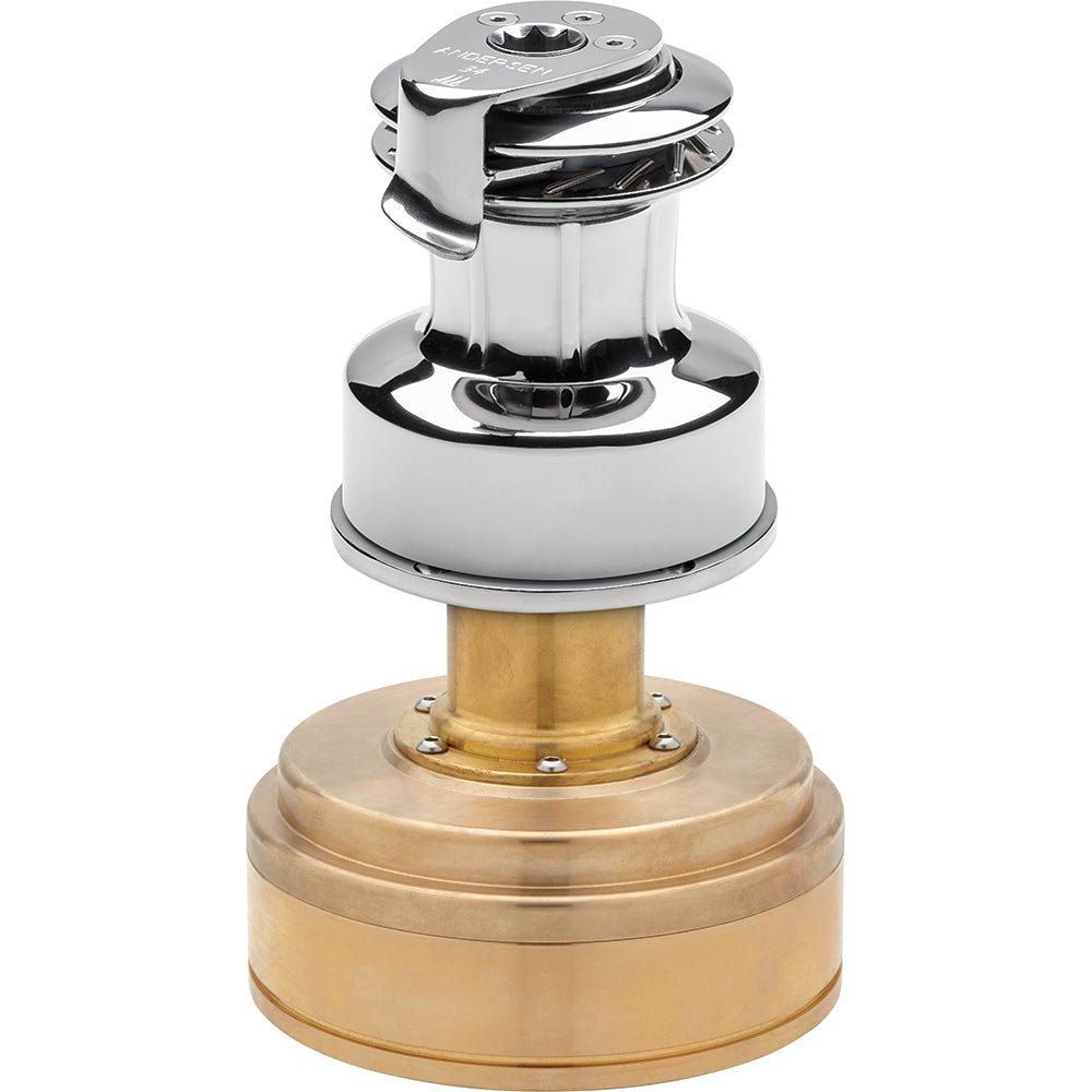 ANDERSEN 34ST Compact Below Deck Electric FS Winch Variable Speed - 12V - Life Raft Professionals
