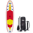 Aqua Leisure 10 Inflatable Stand-Up Paddleboard Drop Stitch w/Oversized Backpack f/Board Accessories - Life Raft Professionals