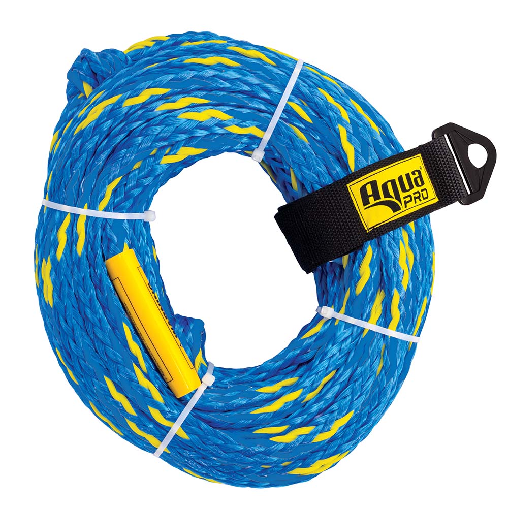 Aqua Leisure 2-Person Floating Tow Rope - 2,375lb Tensile - Blue - Life Raft Professionals