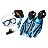 Aqua Leisure Ion Junior 5-Piece Dive Set - Ages 7+ Childrens Size 9.5-13.5 - Life Raft Professionals