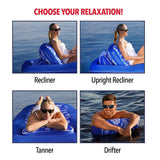 Aqua Leisure Supreme Convertible Lounge Ripstop Hawaiin Wave - Life Raft Professionals