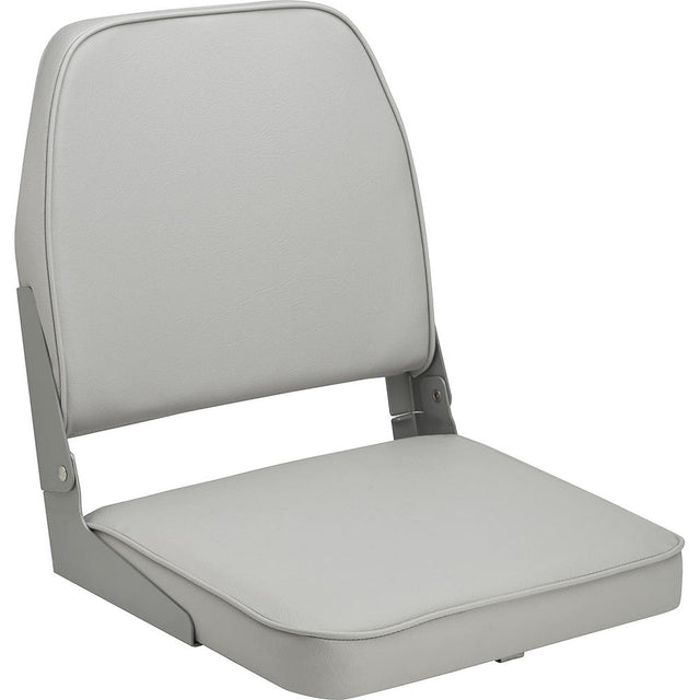 Attwood Swivl-Eze Low Back Padded Flip Seat - Grey - Life Raft Professionals