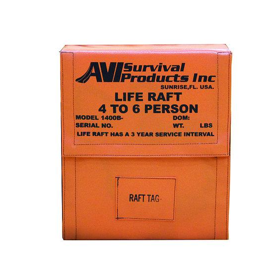 AVI Survival NON TSO Aviation Life Raft - 4 Person - Life Raft Professionals