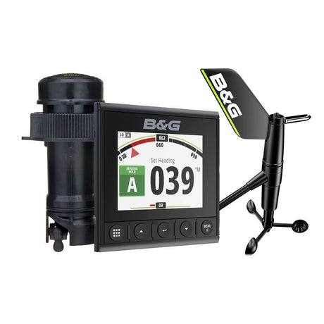 BG Triton2 Speed, Depth Wireless Wind System Pack - Triton2 4.1" Color Display, DST810 Transducer, WS320 Wireless Wind Sensor NMEA2000 Starter Kit - Life Raft Professionals