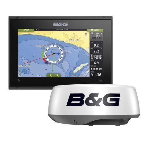 BG Vulcan 9 Radar Bundle w/HALO20 Radar - Life Raft Professionals