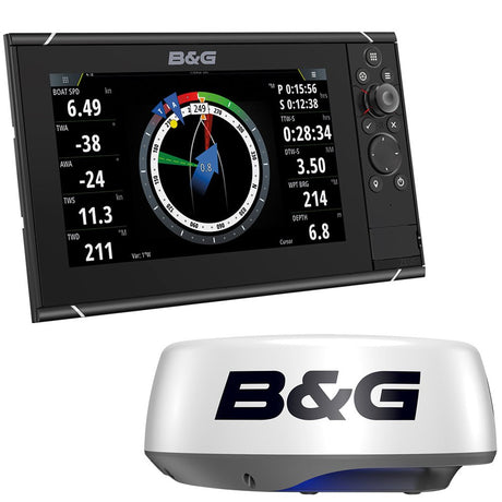 BG Zeus 3S 12 Combo Multi-Function Sailing Display Radar Bundle HALO20+ 20" Radar Dome - No HDMI Video Outport - Life Raft Professionals