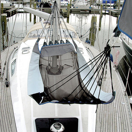 Blue Performance Hammock w/Forestay Suspension - Life Raft Professionals