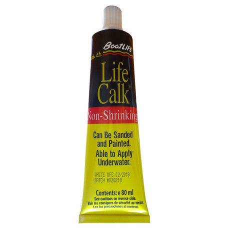 BoatLIFE Life-Calk Sealant Tube - Non-Shrinking - 2.8 FL. Oz - Black - Life Raft Professionals