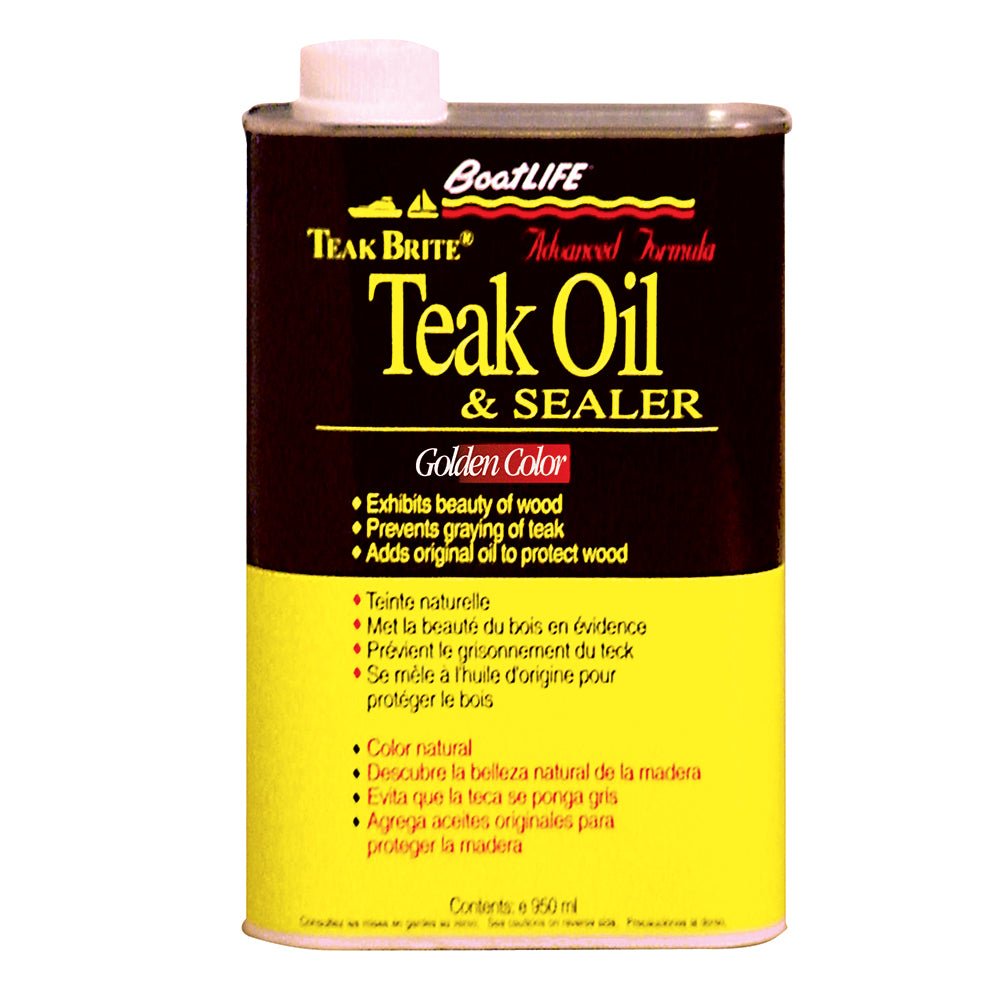 BoatLIFE Teak Brite Advanced Formula Teak Oil - 32oz - Life Raft Professionals