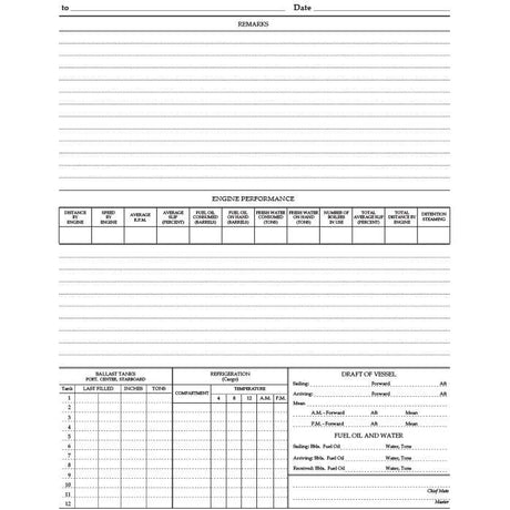 Bridge Log Book (31 day) - Life Raft Professionals