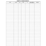 Bridge Log Book (31 day) - Life Raft Professionals