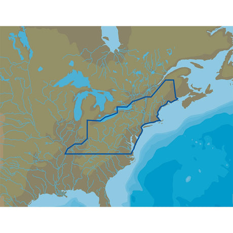 C-MAP 4D Lakes NA-D073 North East - Life Raft Professionals