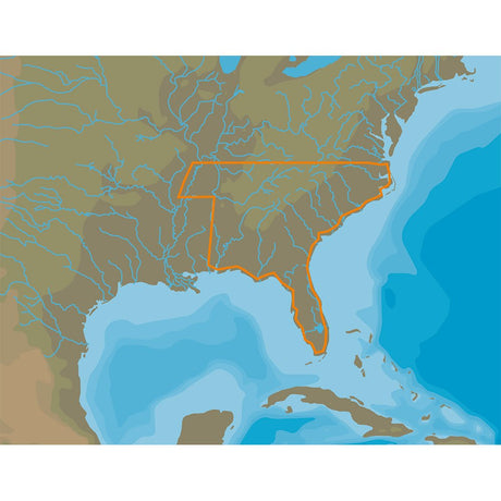 C-MAP 4D Lakes NA-D074 South East - Life Raft Professionals