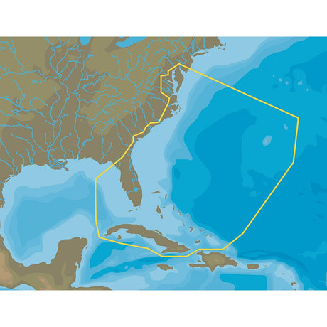 C-MAP 4D NA-063 Chesapeake Bay to Cuba - microSD/SD - Life Raft Professionals