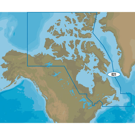 C-MAP 4D NA-D021 - Canada North & East - Life Raft Professionals