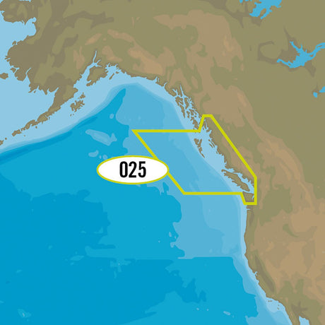 C-MAP 4D NA-D025 - Canada West Including Puget Sound - Life Raft Professionals