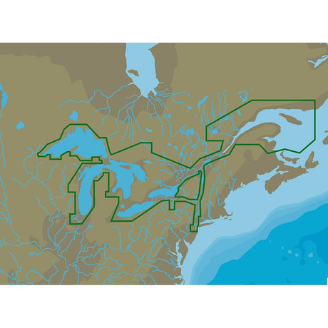 C-MAP 4D NA-D061 Great Lakes St Lawrence Seaway -microSD/SD - Life Raft Professionals