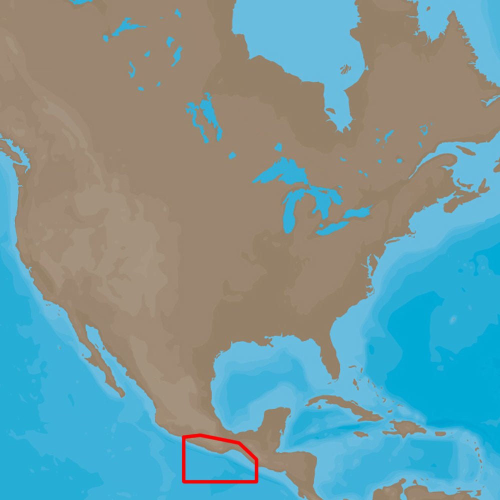 C-MAP 4D NA-D948 Champerico, GT to Acapulco, MX - Life Raft Professionals