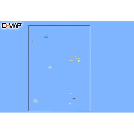 C-MAP M-NA-Y210-MS Hawaii Marshall Islands French Polynesia REVEAL Coastal Chart - Life Raft Professionals