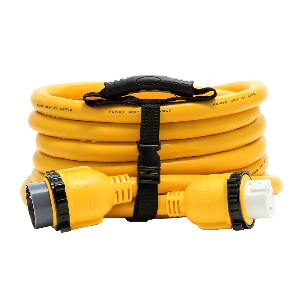 Camco 50 Amp Power Grip Marine Extension Cord - 25 M-Locking/F-Locking Adapter - Life Raft Professionals