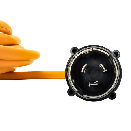 Camco 50 Amp Power Grip Marine Extension Cord - 50 M-Locking/F-Locking Adapter - Life Raft Professionals