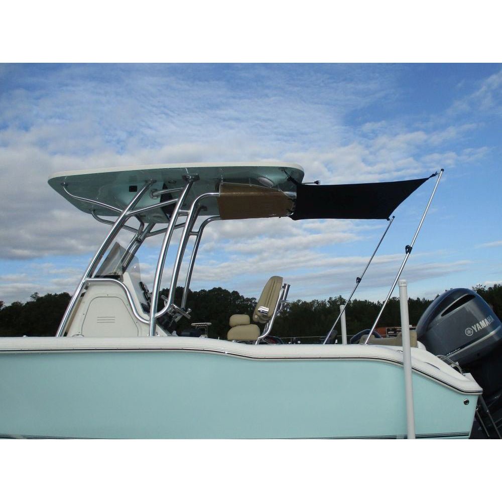 Carver 4 T-Shade T-Top Shade Extension - Black - Life Raft Professionals